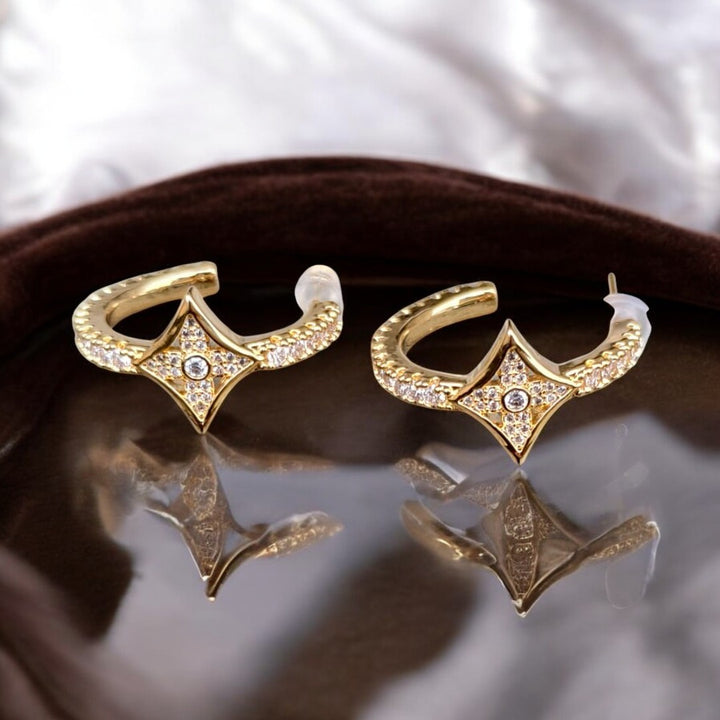 Starlight Huggie Hoops Earrings