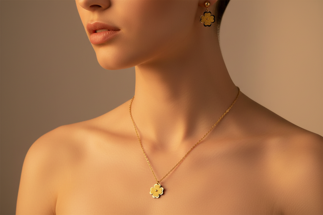 Lucky Clover Charm Set