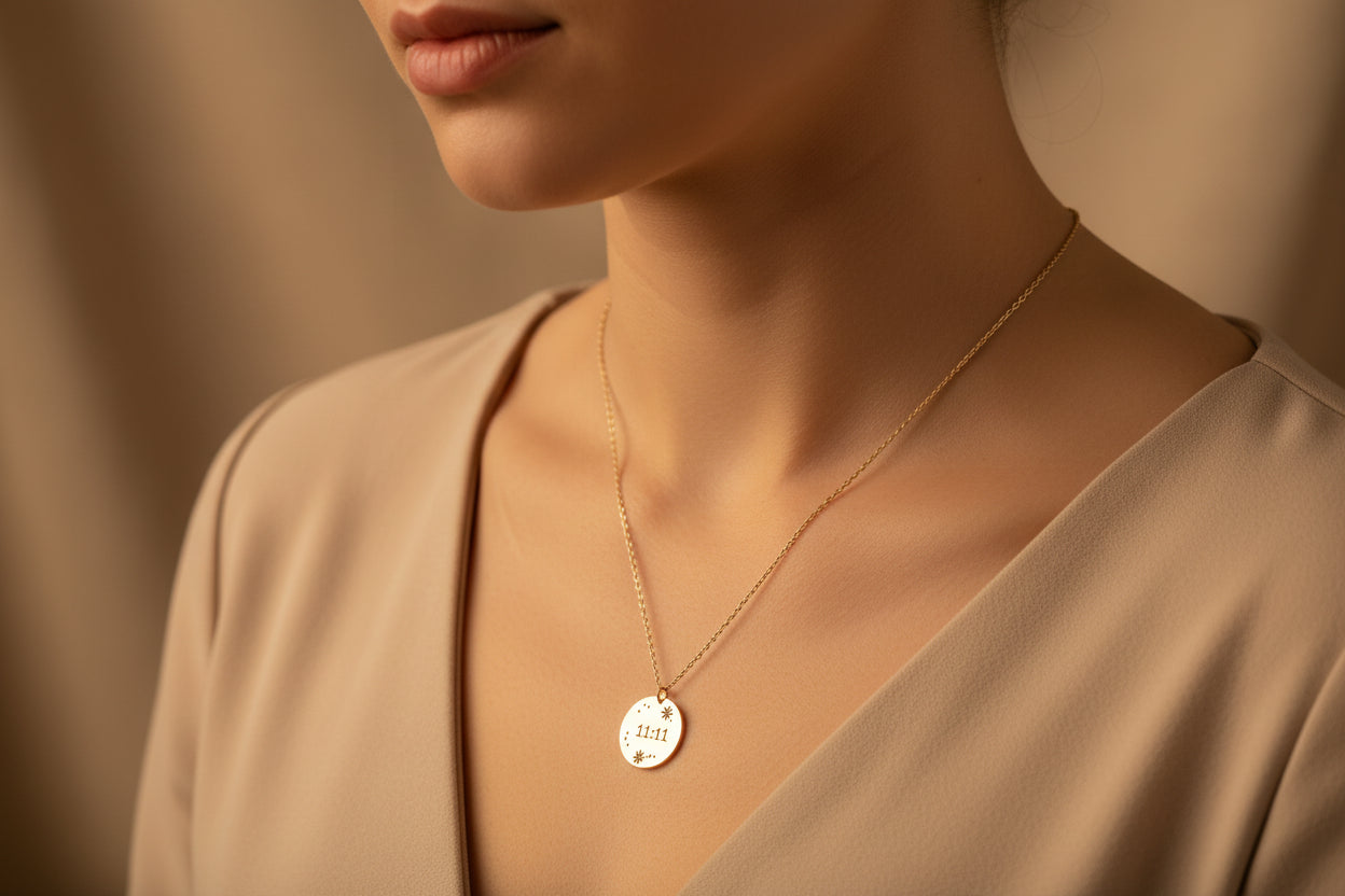 11:11 Wish Pendant Necklace