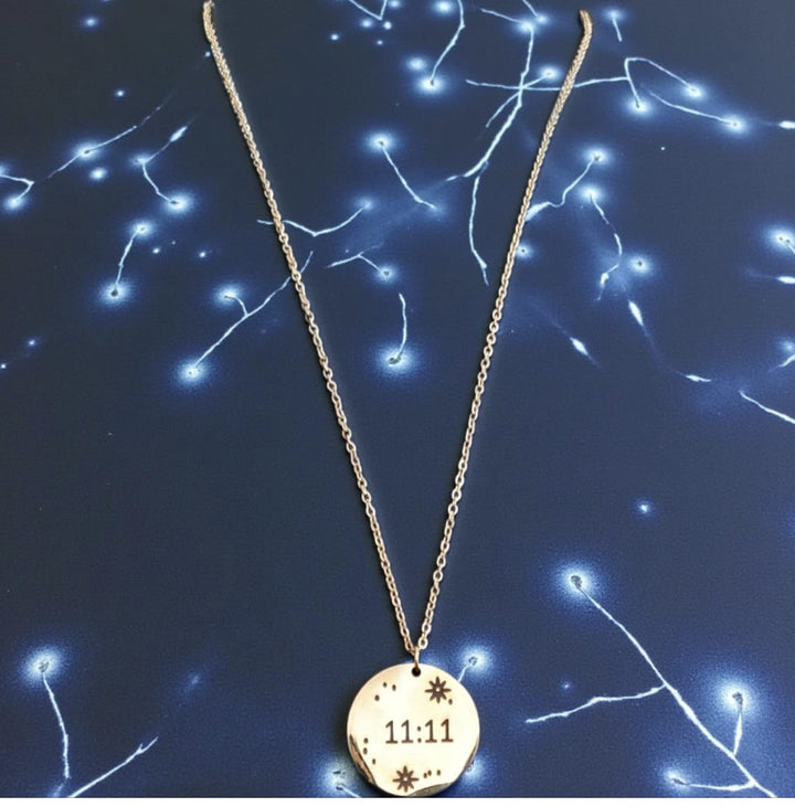 11:11 Wish Pendant Necklace