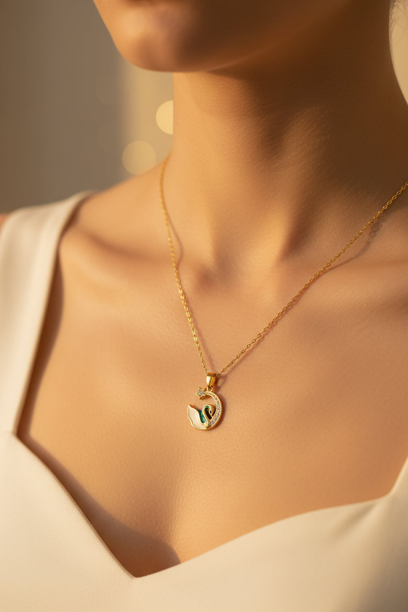 Celestial Grace Pendant Necklace