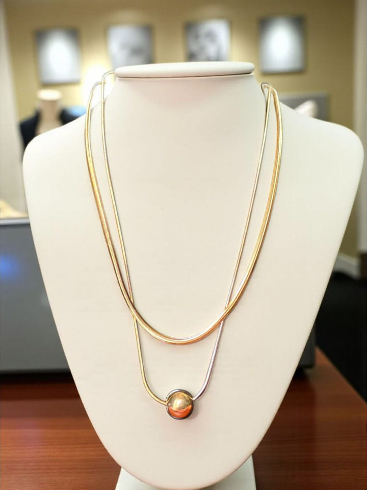 Luxe Layered Snake Chain Necklace
