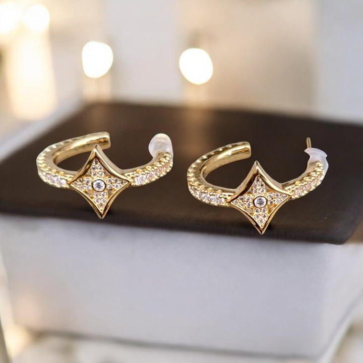 Starlight Huggie Hoops Earrings