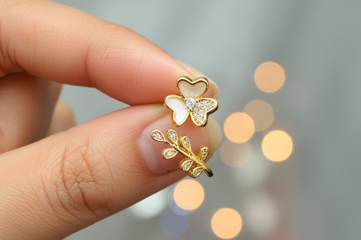 Blossom Grace Anti-Tarnish Korean Floral Ring